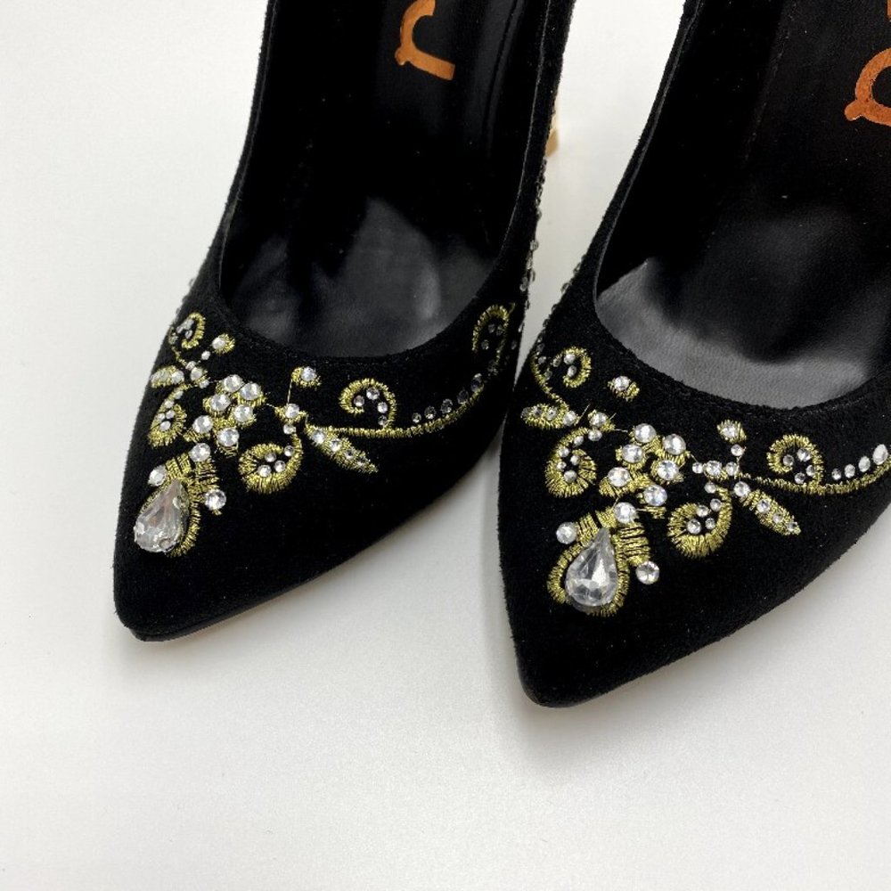 FSJ Women Sexy Stiletto High Heels Pumps Pointed T - Picture 8 of 10
